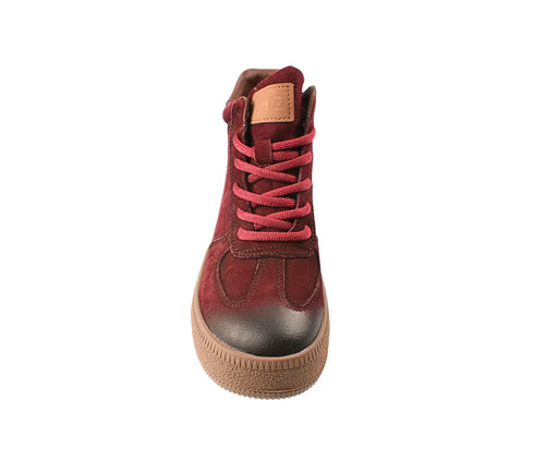 Ghete sport, dama, FORMAZIONE, 1072 bordo, piele nabuc